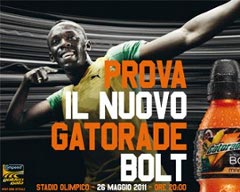 bolt GATORADE